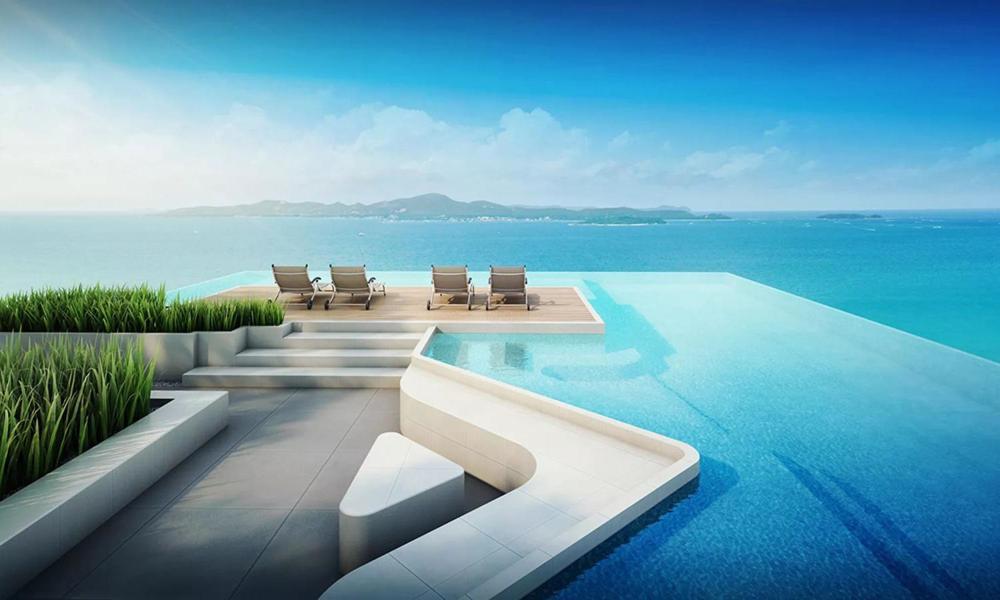 Andromeda Seaview Condo Near Beach Pattaya Exterior photo
